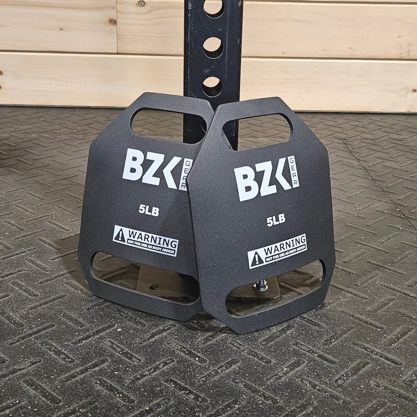 5 lb Steel Plates - Pair