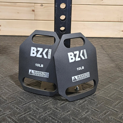 10 lb Steel Plates - Pair